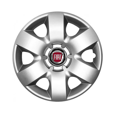 Set 4 capace roti potrivite jantelor de 15 inch compatibile Fiat, Model - 310