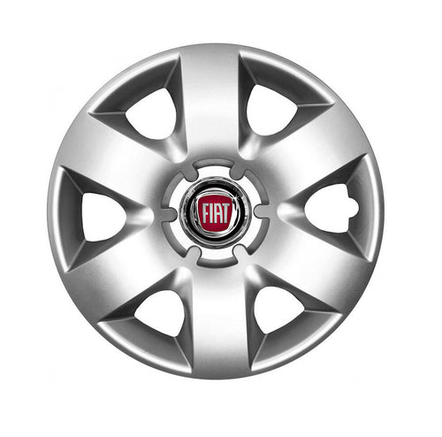 Set 4 capace roti potrivite jantelor de 15 inch compatibile Fiat, Model - 310