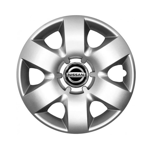 Set 4 capace roti potrivite jantelor de 15 inch compatibile Nissan, Model - 310