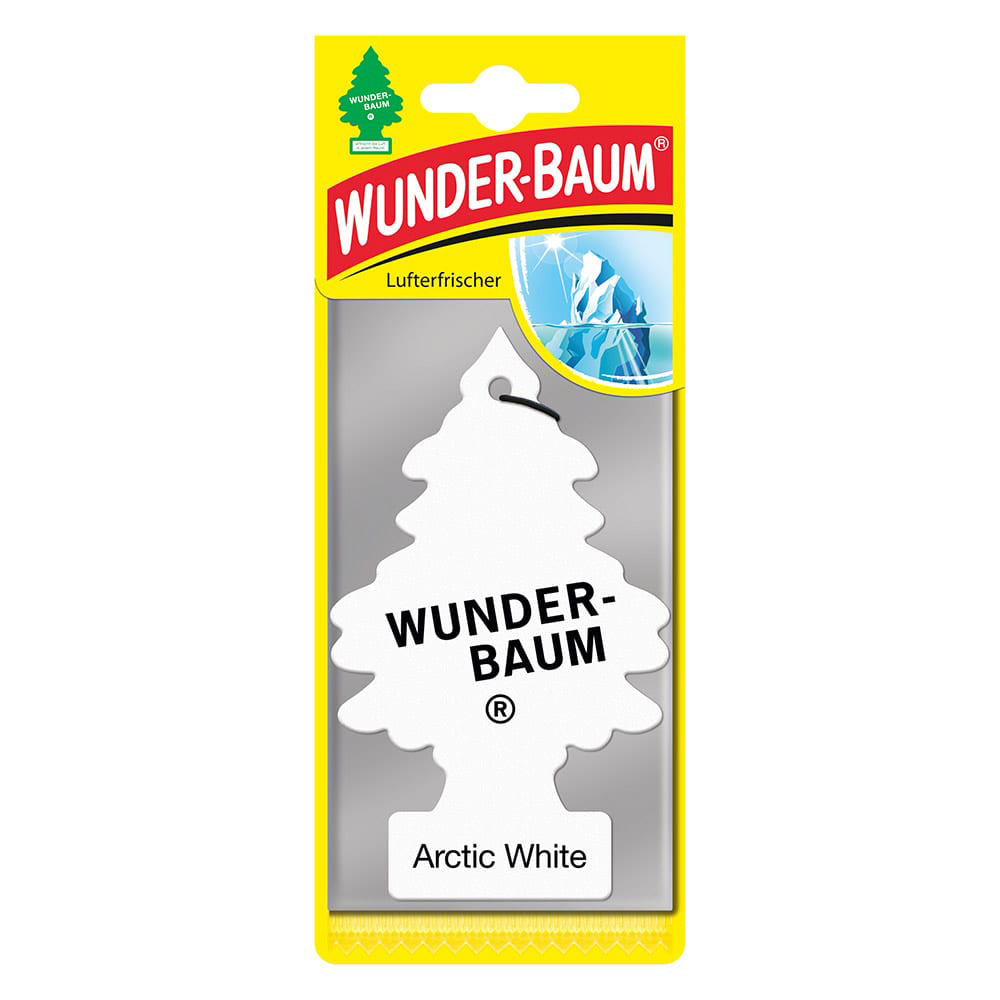 WUNDER-BAUM ARCTIC FEHÉR FENYŐ AUTÓILLATOSÍTÓ