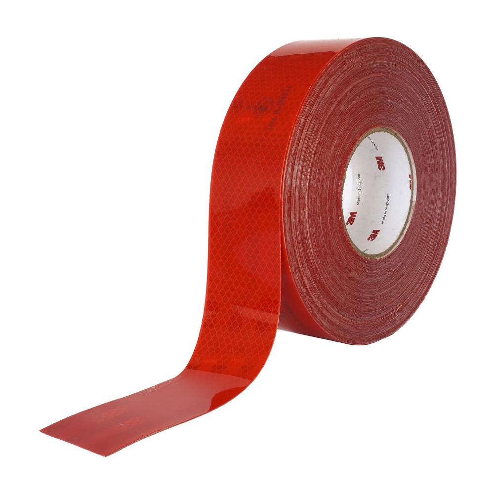 BANDA REFLECTORIZANTA 3M 983-71 ROSU 53.5MMX50M ECE 104