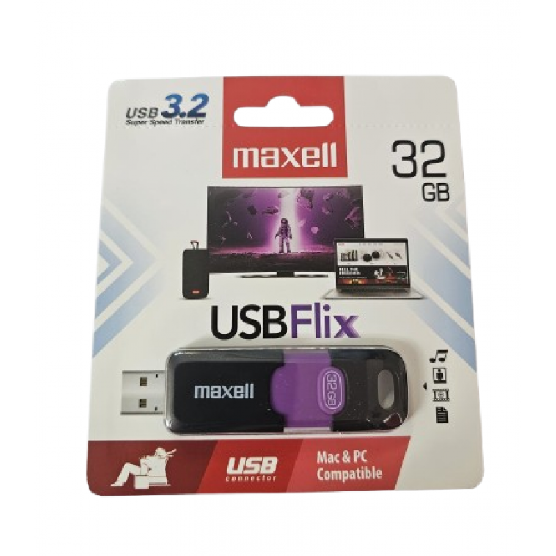 Stick USB 2.0 32 Gb-MAXELL
