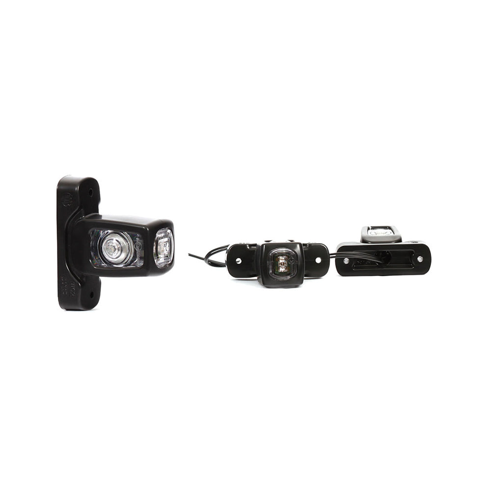 HELYZETJELZŐ LÁMPA LED 286 W62, 12V-24V, HELYZETJELZŐ FEHÉR / PIROS / NARANCS WAS