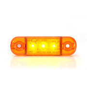 LAMPA GABARIT LED 708 W97.1, 12V-24V, POZITIE PORTOCALIU WAS