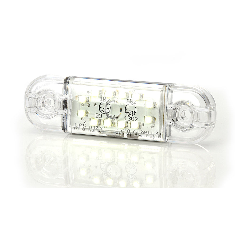 HELYZETJELZŐ LÁMPA LED 716 W97.3, 12V-24V, FEHÉR VOLT HELYZETJELZŐ