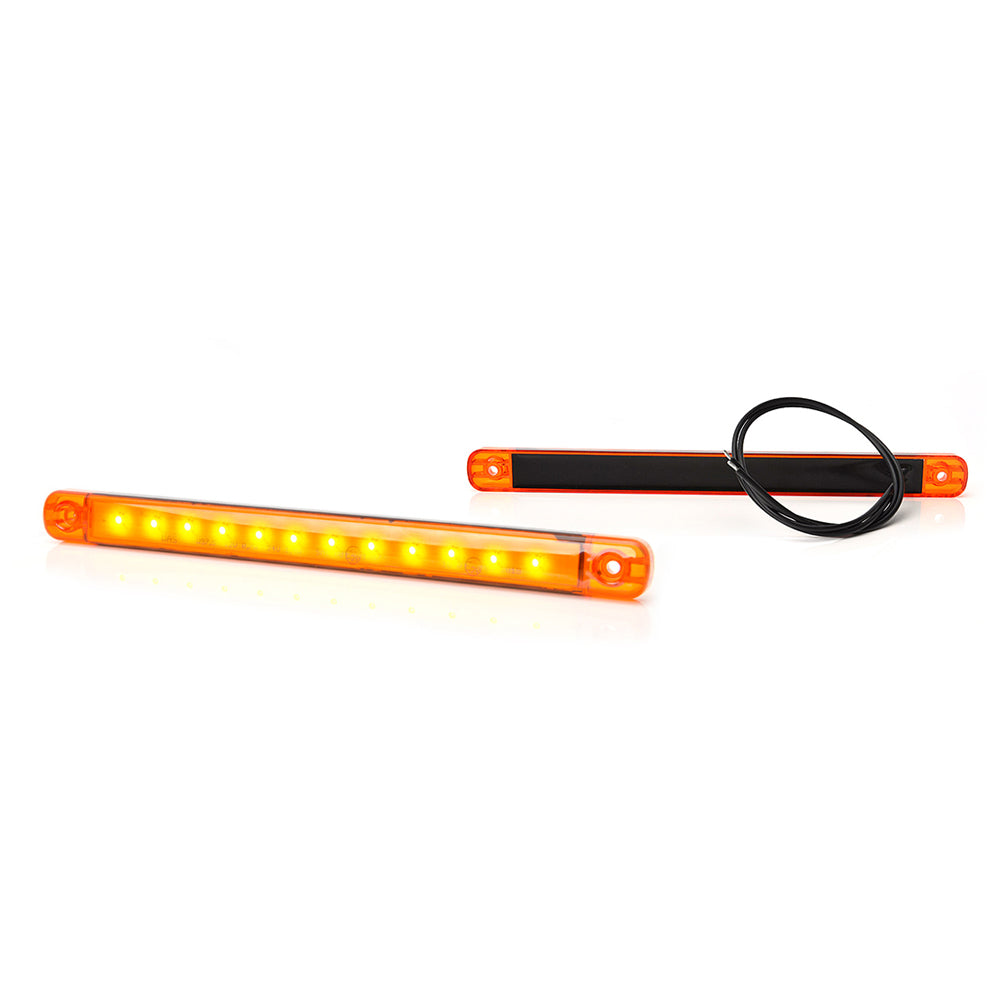 HELYSZÍN LÁMPA LED 720 W97.5, 12V-24V, NARANCSSÁRGA HELYZET