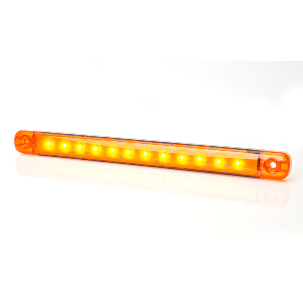 HELYSZÍN LÁMPA LED 720 W97.5, 12V-24V, NARANCSSÁRGA HELYZET