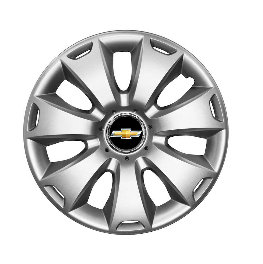 Set 4 capace roti 15 inchi (R15) compatibile Chevrolet, Model - 335