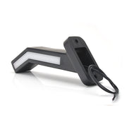 LAMPA GABARIT LED CU BRAT 1165P W168.1, 12V-24V, POZITIE ALB / ROSU / PORTOCALIU DREAPTA WAS