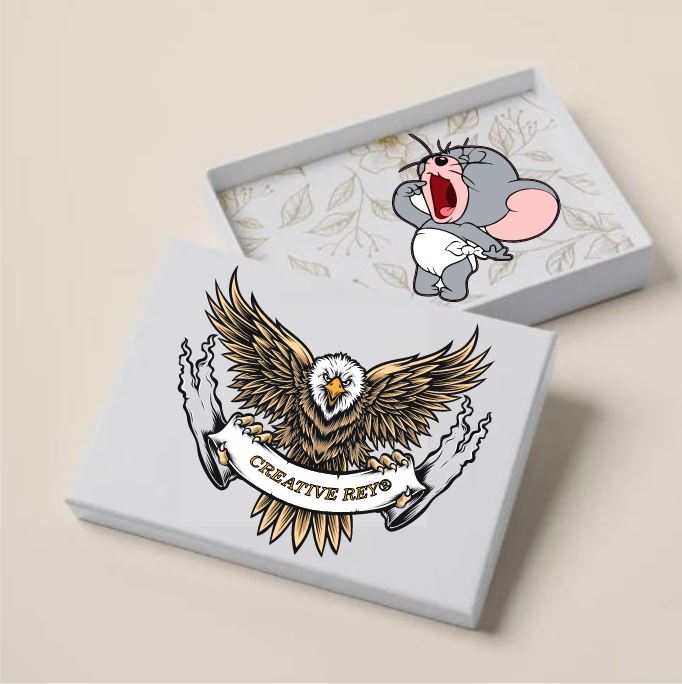 Sticker clapeta rezervor / bara protectie auto Jerry, 9 x 10 cm