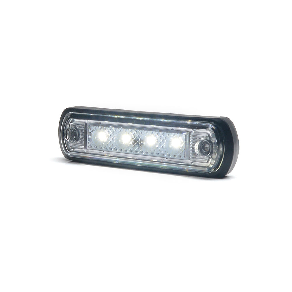 HELYZETJELZŐ LÁMPA LED 1340 W189, 12V-24V, FEHÉR VOLT HELYZETJELZŐ