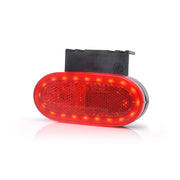 LAMPA GABARIT LED 1387 W197, 12V-24V, POZITIE ROSU WAS