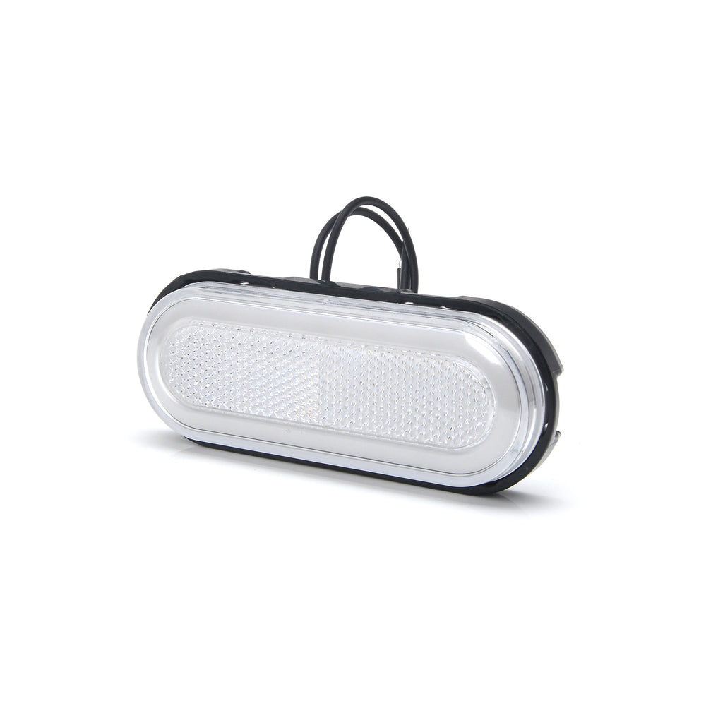 LAMPA GABARIT LED 1401 W198, 12V-24V, POZITIE ALB WAS