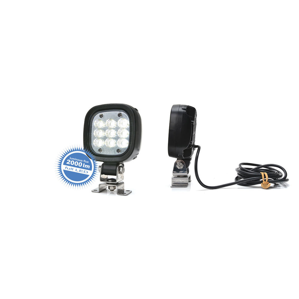 MUNKAKÖNNYŰ LÁMPA 1464 W166 2000, 36 LED-DEL 2200 lm, 12V-24V WAS