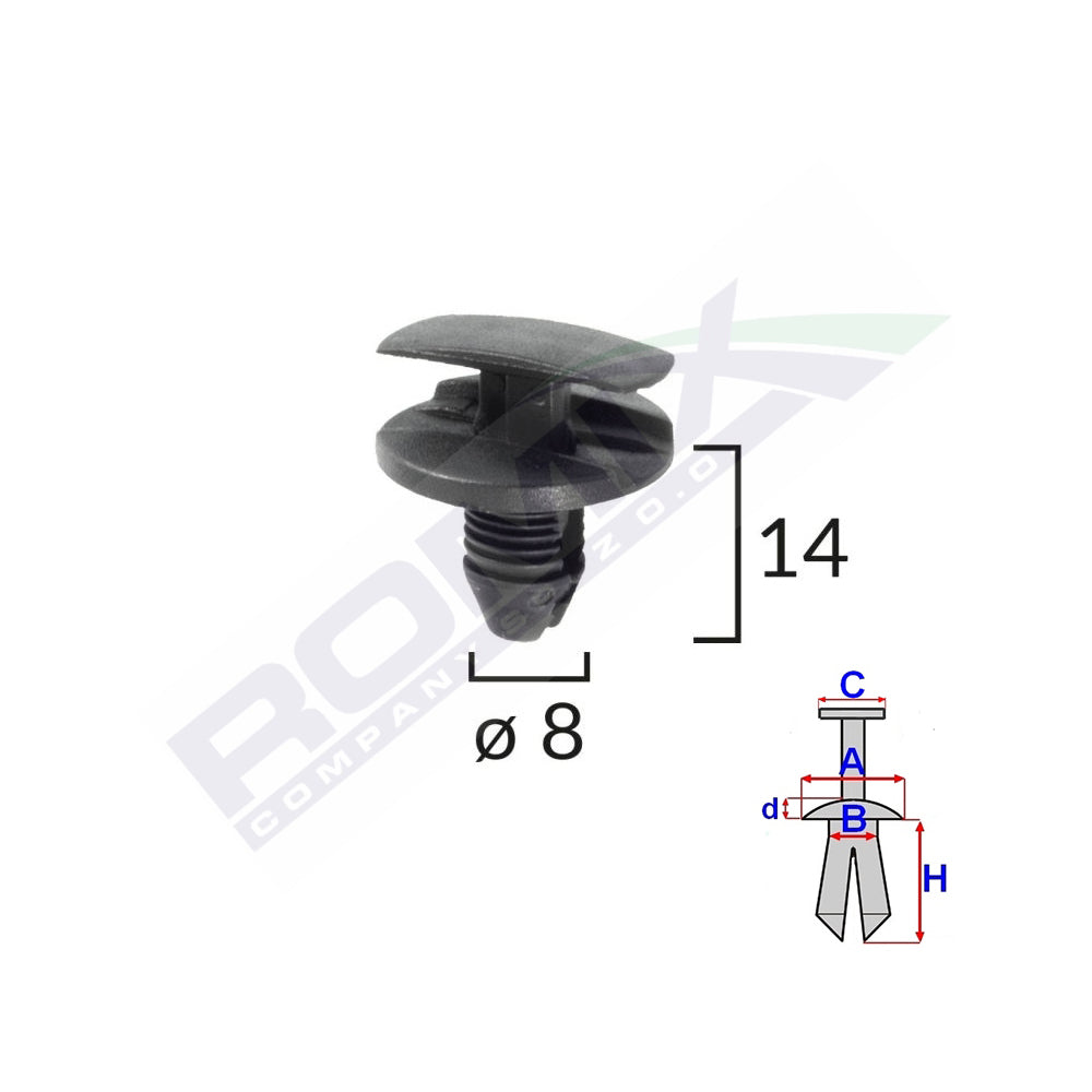 KERÉKÍV-BILINCS CITROEN/PEUGEOT/RENAULT MODELLEKHEZ 10 DB-OS KÉSZLET