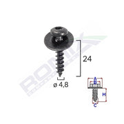 SURUB CAPAC MOTOR PENTRU RENAULT SET 10 BUC