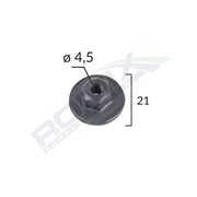 PIULITA BMW MERCEDES MINI VW OPEL - NEGRU 21MM SET 10 BUC