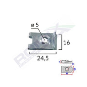 CLIPS METALIC FIXARE PENTRU AUDI/BMW SI UNIVERSAL SET 10 BUC