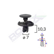 CLIPS FIXARE PENTRU TOYOTA/SUZUKI 7X10.3MM - NEGRU SET 10 BUC