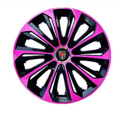 Set 4 Wheel Caps Extra Strong Pink R16, suitable for Range Rover