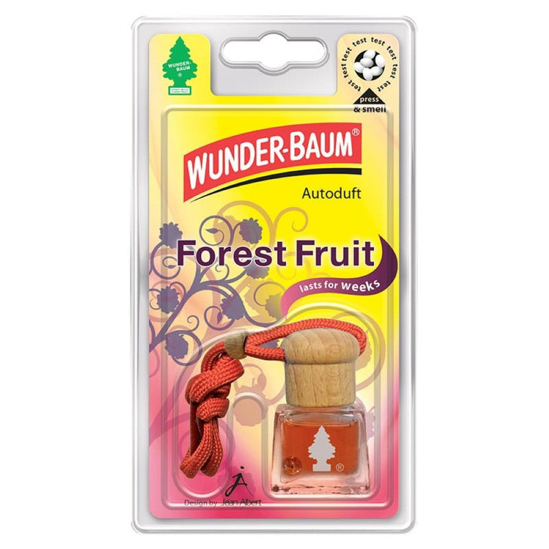 WUNDER-BAUM ERDEI GYÜMÖLCSÖS ÜVEG AUTÓ ILLATOSÍTÓ