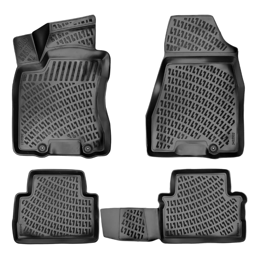 SET COVORASE AUTO CAUCIUC UMBRELLA PENTRU NISSAN XTRAIL II (T31) 2007-2013