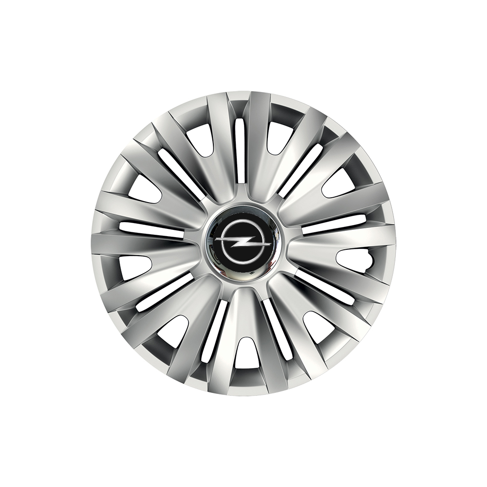 Set 4 Wheel Caps Royal R15, suitable for Opel