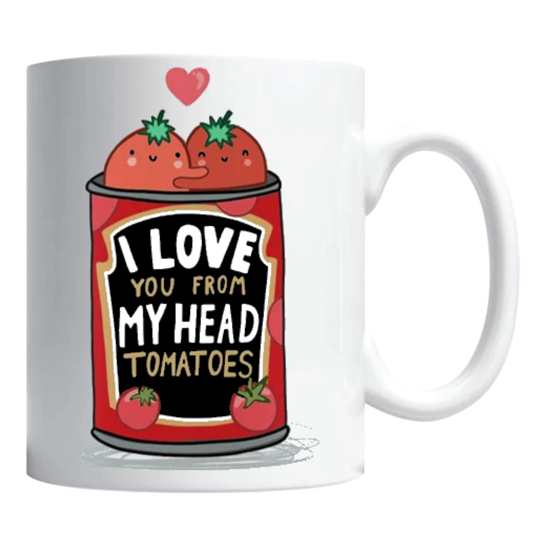 Cana i love you from my head 330 ml, Creative Rey
