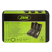 SET DE 3 TUBULARE XZN DE 1/2` JBM