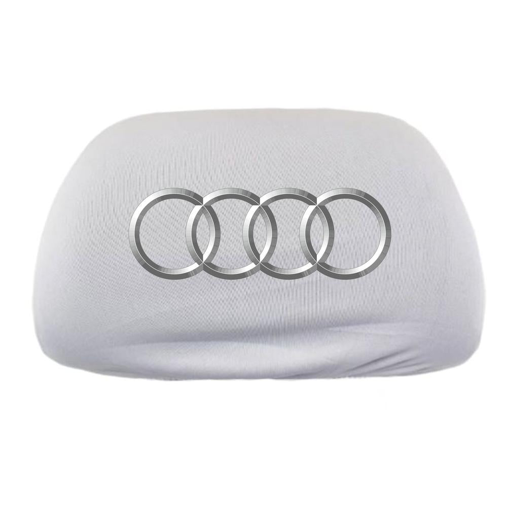 Set 2 tetiere auto personalizate cu Audi-Digital Muresan SRL