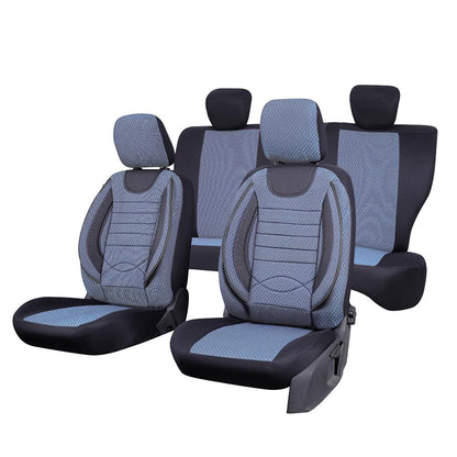 SET HUSE SCAUN CITY ALBASTRU