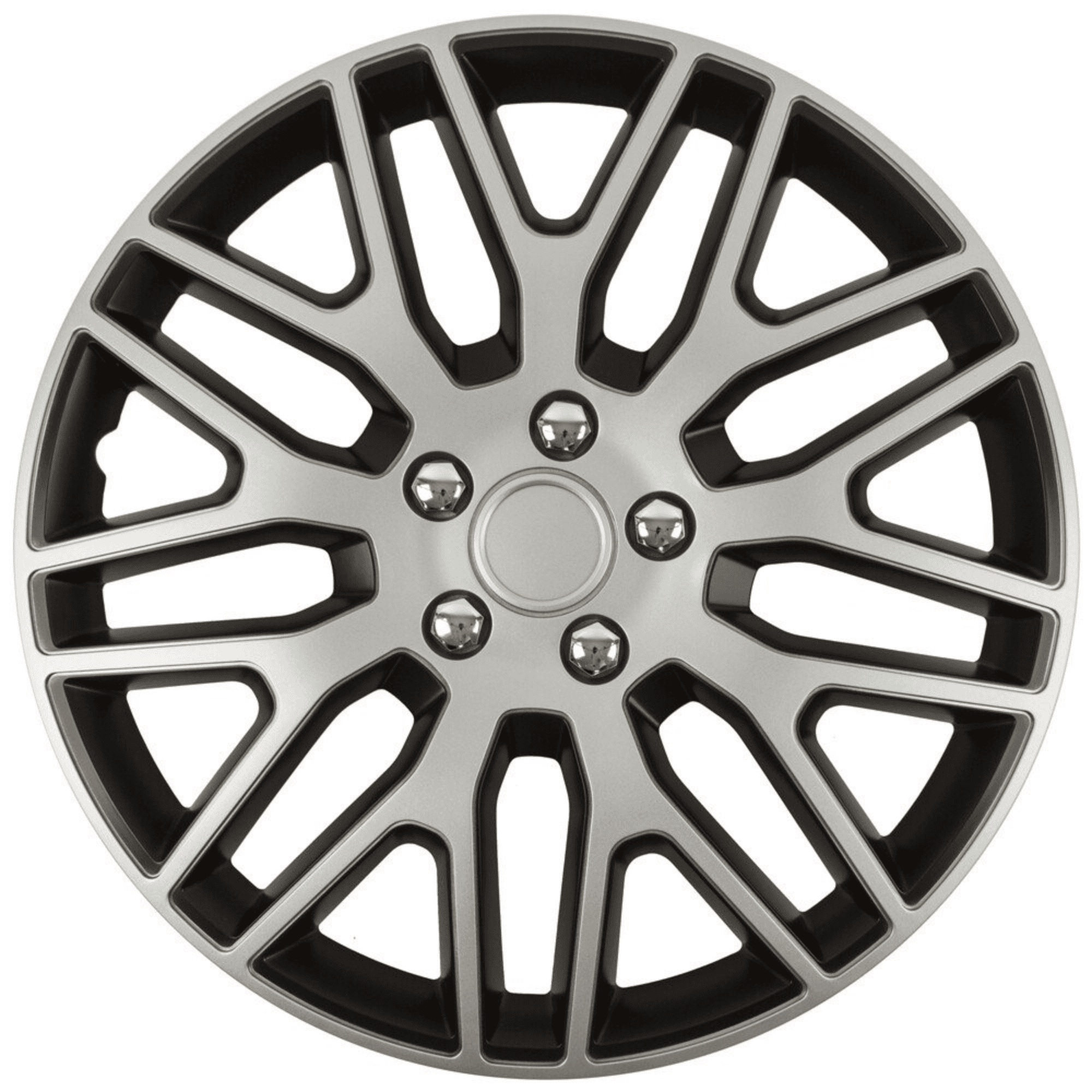 4 darab 14 colos (R14) Dakar fekete-szürke dísztárcsa, Suzuki kompatibilis