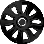 Set 4 Capace Roti 15 inchi (R15) Stratos Negru, Compatibile Cu Seat