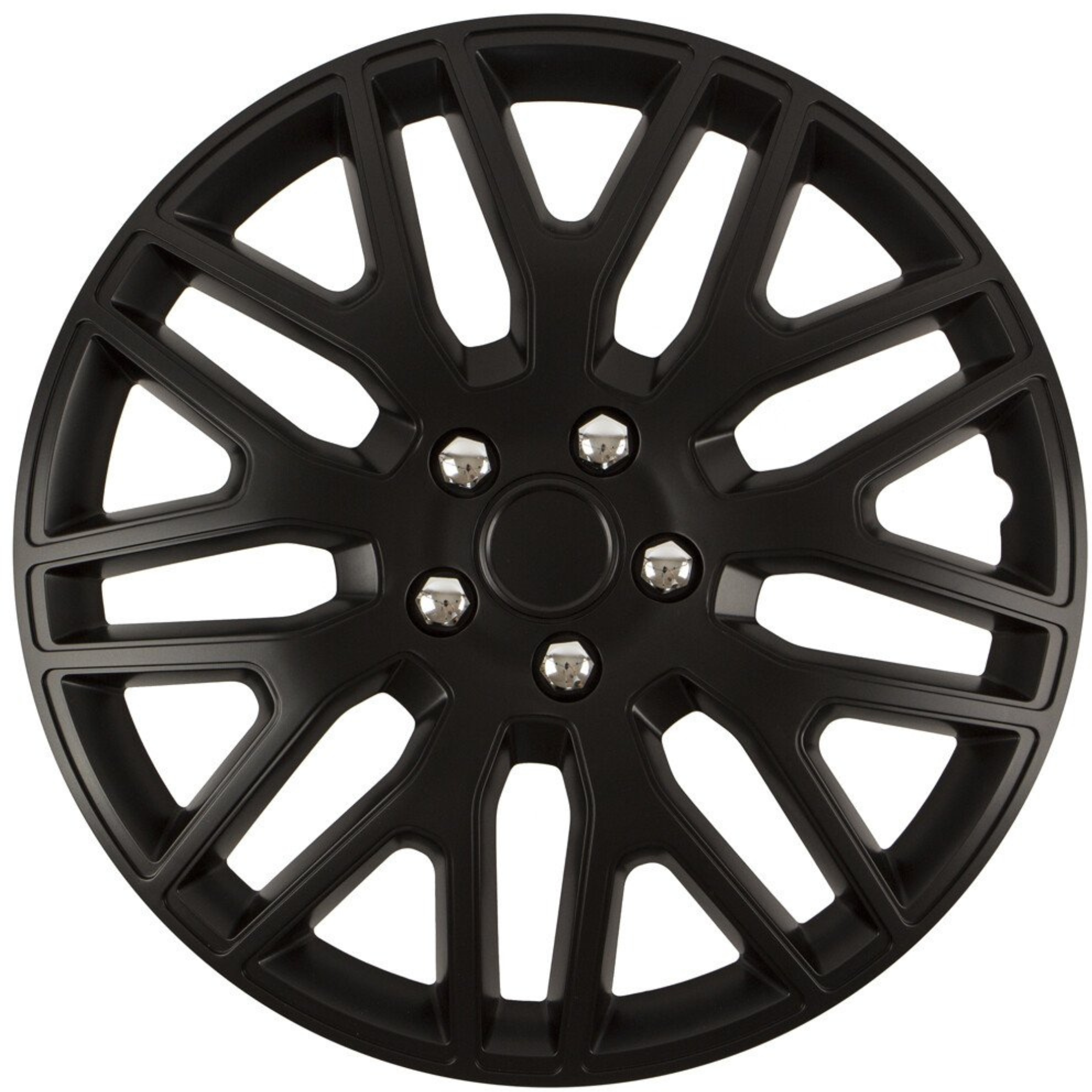 Set 4 Capace Roti 14 inchi (R14) Dakar Negru, Compatibile Cu Smart