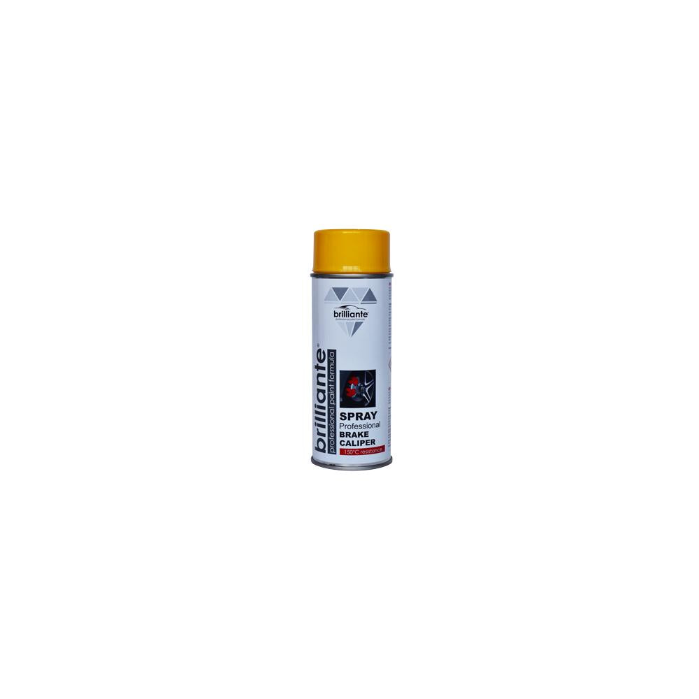 СПРЕЙ-БОЯ ЖЪЛТА ЗА СПИРАЧНИ АПАРАТИ (RAL 1023) 400ml BRILLIANTE