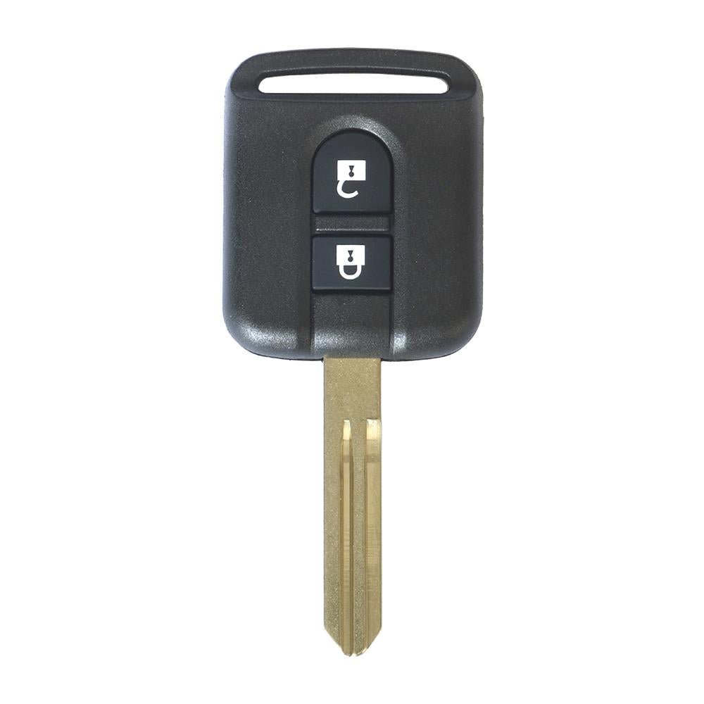 CARCASA CHEIE CONTACT PENTRU NISSAN JUKE / MICRA / NAVARA / QASHQAI / X-TRAIL, 2 BUTOANE, CU CHEIE