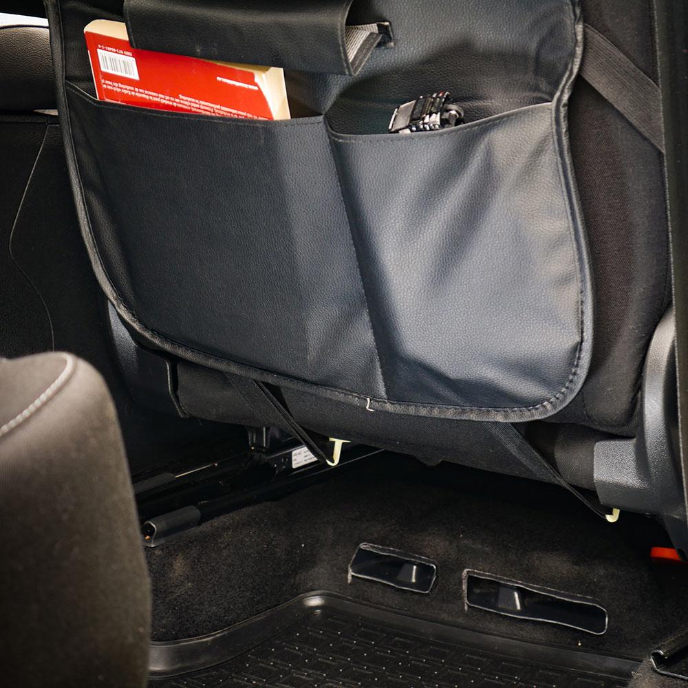 ORGANIZATOR SCAUN AUTO MULTIFUNCTIONAL NEGRU