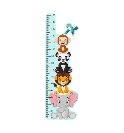 Masurator inaltime pentru copii 47X150, animale, Creative Rey®