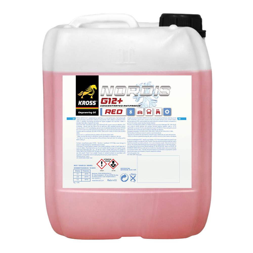ANTIGEL CONCENTRAT KROSS NORDIS G12+ - 5 L
