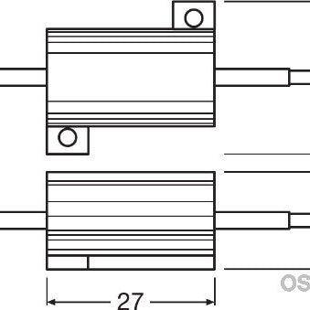 UNITATE DE CONTROL CANBUS 12V 21W BLI 2 BUC OSRAM