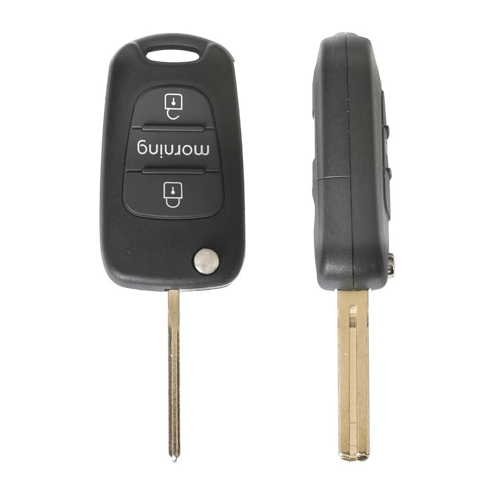 CARCASA CHEIE CONTACT PENTRU KIA C'EED / C'EED PRO / MORNING / PICANTO / SPORTAGE, 3 BUTOANE, CU CHEIE