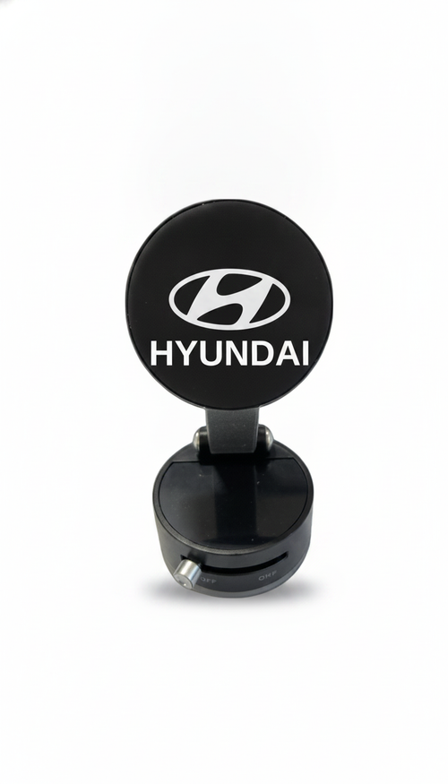 Suport Magnetic Negru cu Ventuza si Brat Reglabil Pentru Hyundai