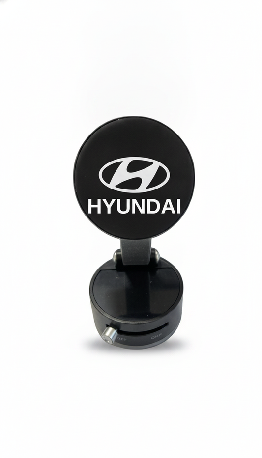 Suport Magnetic Negru cu Ventuza si Brat Reglabil Pentru Hyundai