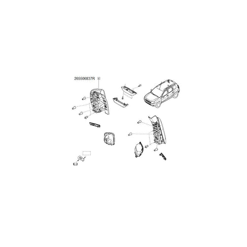 LAMPA SPATE DR. DUSTER FACELIFT