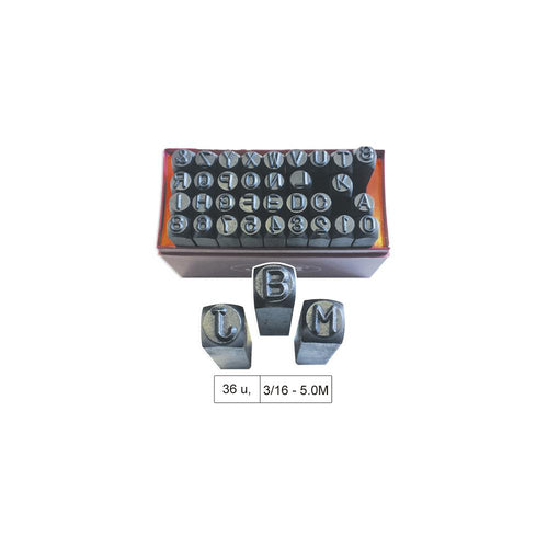 SET MATRITA-POANSON CU LITERE SI NUMERE - 36 PIESE JBM