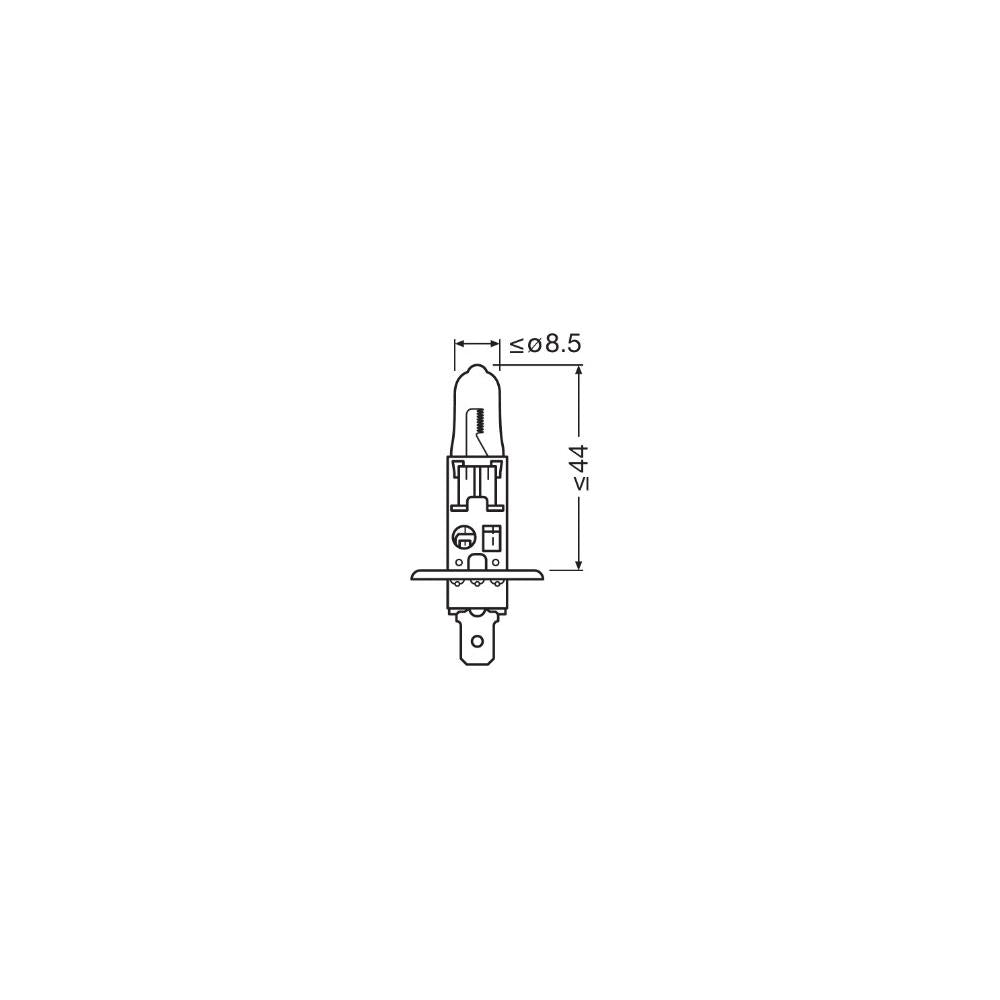 BEC 12V H1 55 W ORIGINAL OSRAM