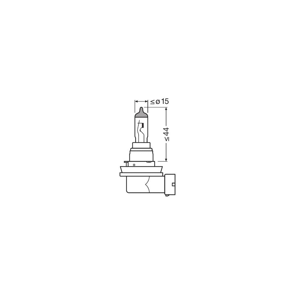 BEC 12V H8 35 W ORIGINAL OSRAM