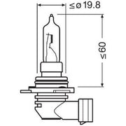 BEC 12V HIR2 PX22D 55W ORIGINAL OSRAM
