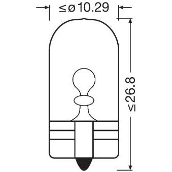 BEC 12V W5W ULTRA LIFE SET 10 BUC OSRAM