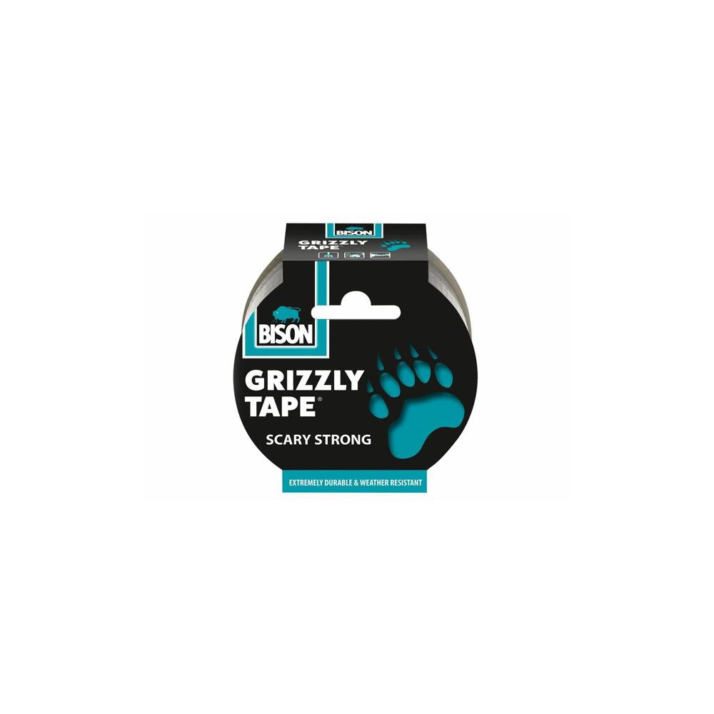 BANDA ADEZIVA TEXTURATA ARGINTIE PENTRU REPARATII 48 MM X 10 M